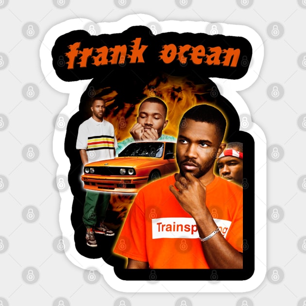 Frank ocean Sticker by stooldee_anthony@yahoo.com